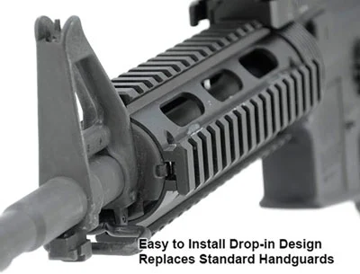 UTG RAIL PICATINNY AR-15 7" - 2-PC DROP-IN CARBINE LENGTH - Image 5